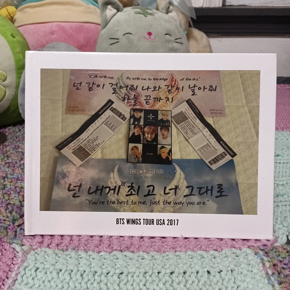 BTS wings tour photobook